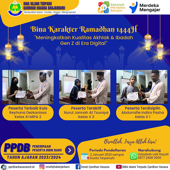 Kegiatan Bina Karakter Ramadhan 