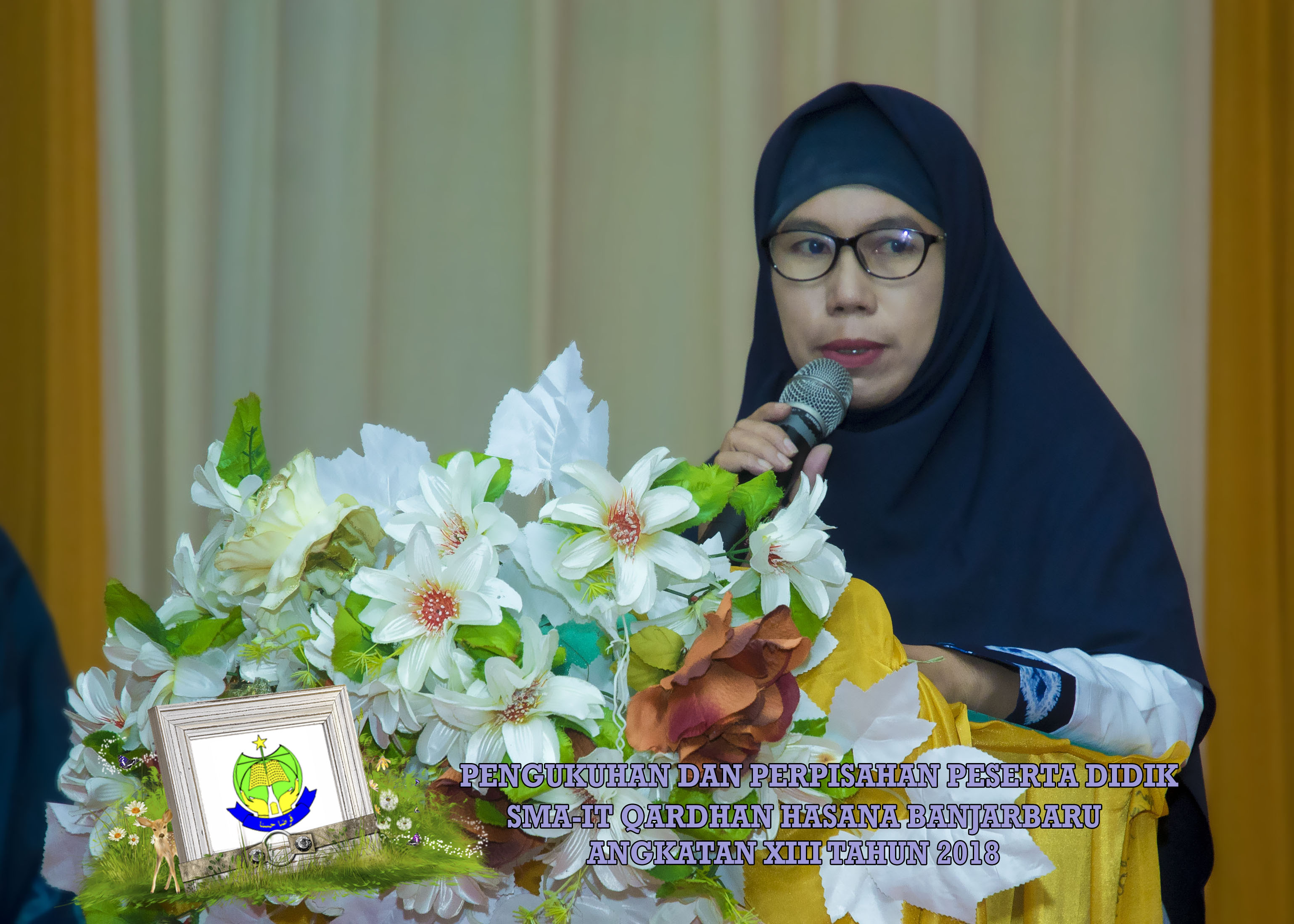 Sambutan Ketua Panita Pengukuhan dan Perpisahan 